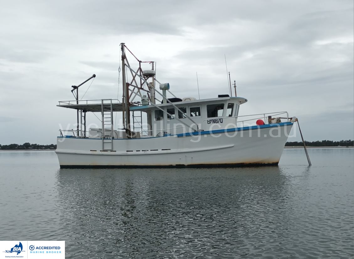 Carol Ann Sharpie Motor Vessel Yachtsailing.com.au Ph 04138925312