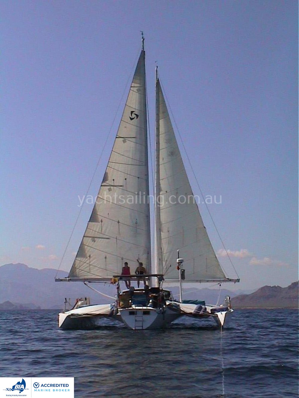 Etak Marples 44 Trimaran Sailing Vessel Bundaberg Boat Sales Ph 0413892531 Yachtsailing.com.au 1000