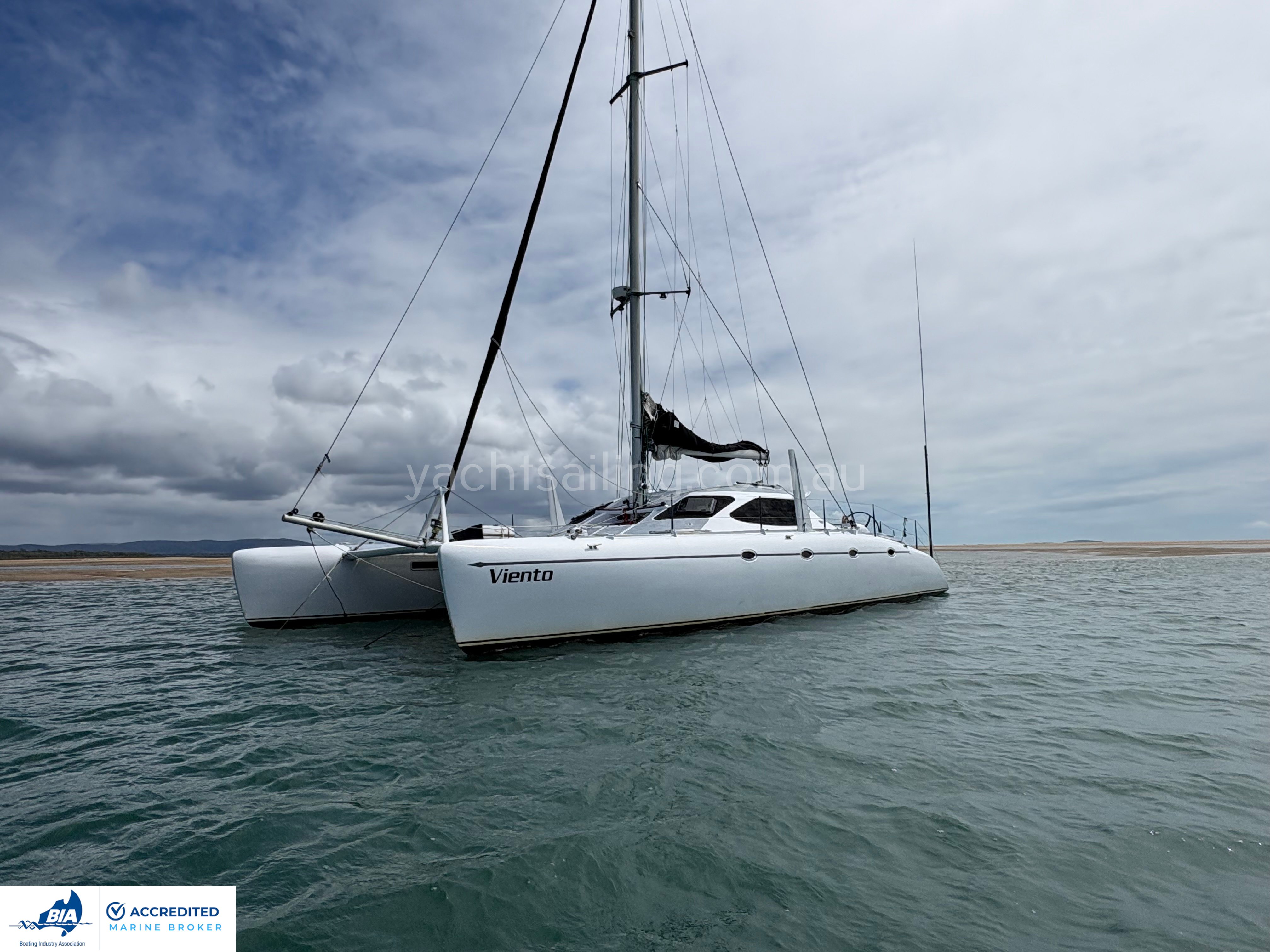 Viento Waterline Schionning 14.8m Catamaran Sailing Vessel  Bundaberg Boat Sales Ph 0413892531 Yachtsailing.com.au 36